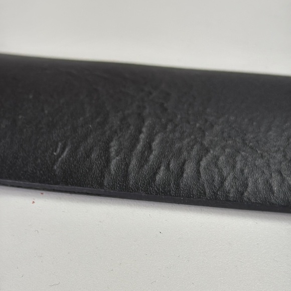 Mexx Black Vegan Leather Belt with Silver Buckle - Picture 5 of 10